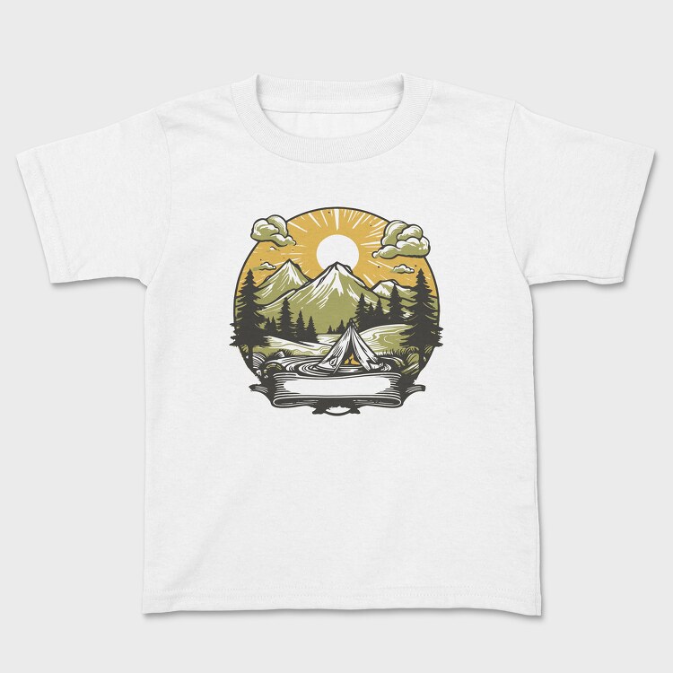 Camping Sunset, Tricou Copii