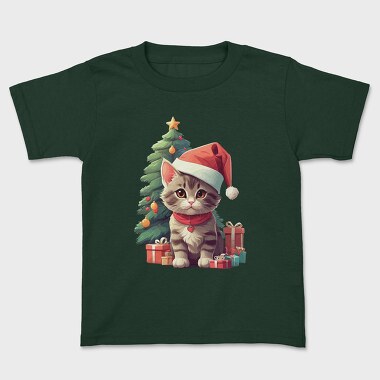 Cat Christmas Gifts, Tricou Copii