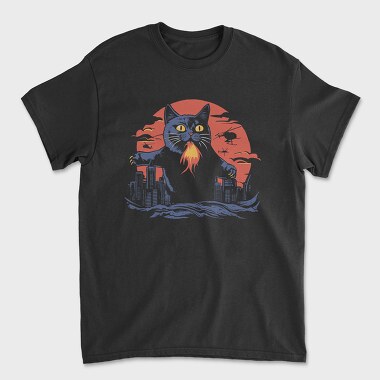 Tricou Barbati (Unisex), Cat Monster Parody