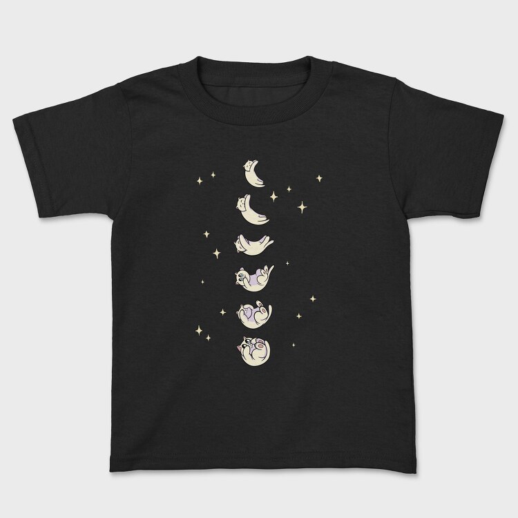 Cat Moon Phases, Tricou Copii