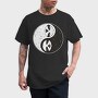 Yin And Yang Sloth, Tricou Barbati (Unisex)