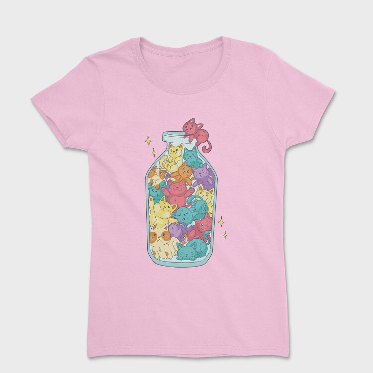 Cats Bottle, Tricou Femei