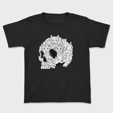 Cats Skull, Tricou Copii