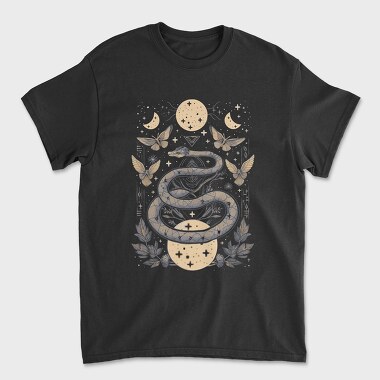 Celestial Snake, Tricou Barbati (Unisex)