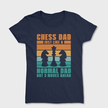 Tricou Femei, Chess Dad