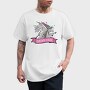 Daddy Unicorn Dad Corn, Tricou Barbati (Unisex)