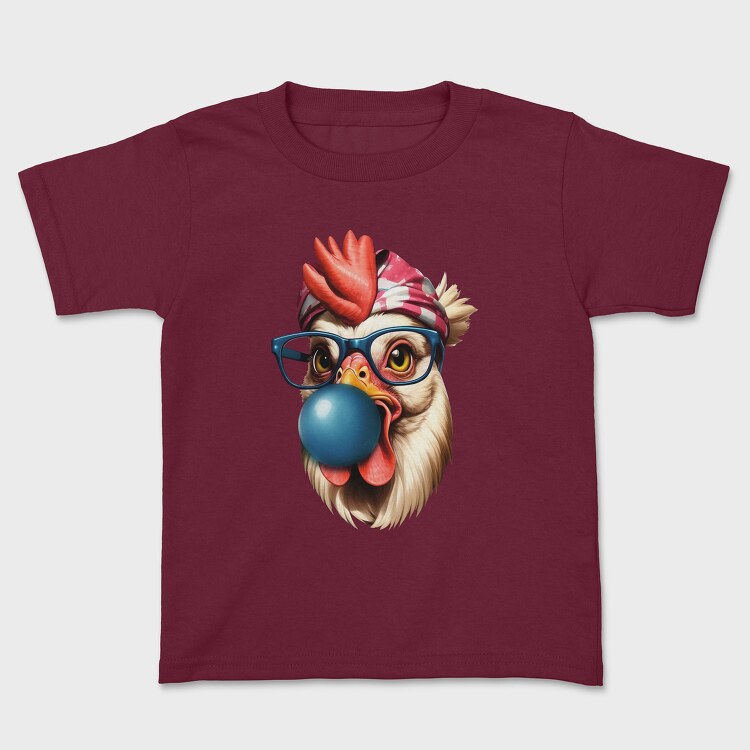 Tricou Copii, Chicken Bubblegum