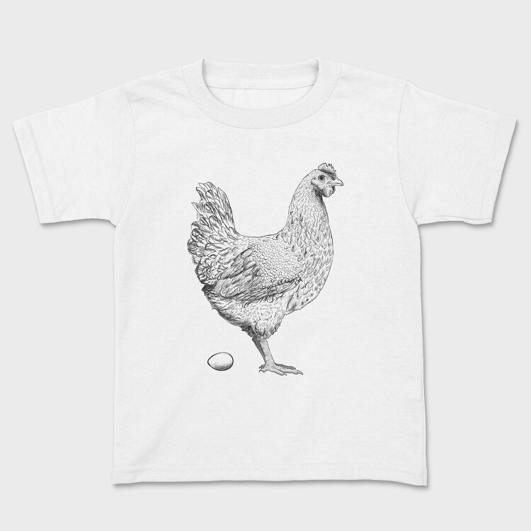 Tricou Copii, Chicken Egg