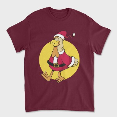 Chicken Santa, Tricou Barbati (Unisex)