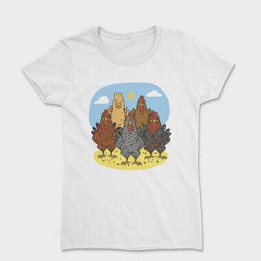 Chicken Slots, Tricou Femei