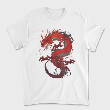 Tricou Barbati (Unisex), Chinese Dragon