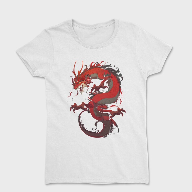 Tricou Femei, Chinese Dragon