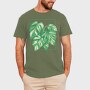 Monstera Variegata Plant, Tricou Barbati (Unisex)