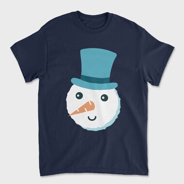 Christmas Snowman Faces 5, Tricou Barbati (Unisex)