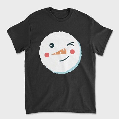 Christmas Snowman Faces 6, Tricou Barbati (Unisex)