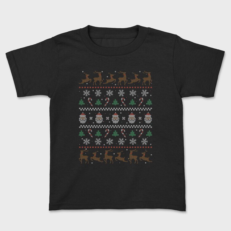 Tricou Copii, Christmas Ugly Sweater