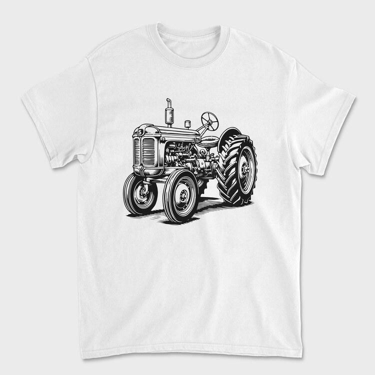 Tricou Barbati (Unisex), Classic Tractor