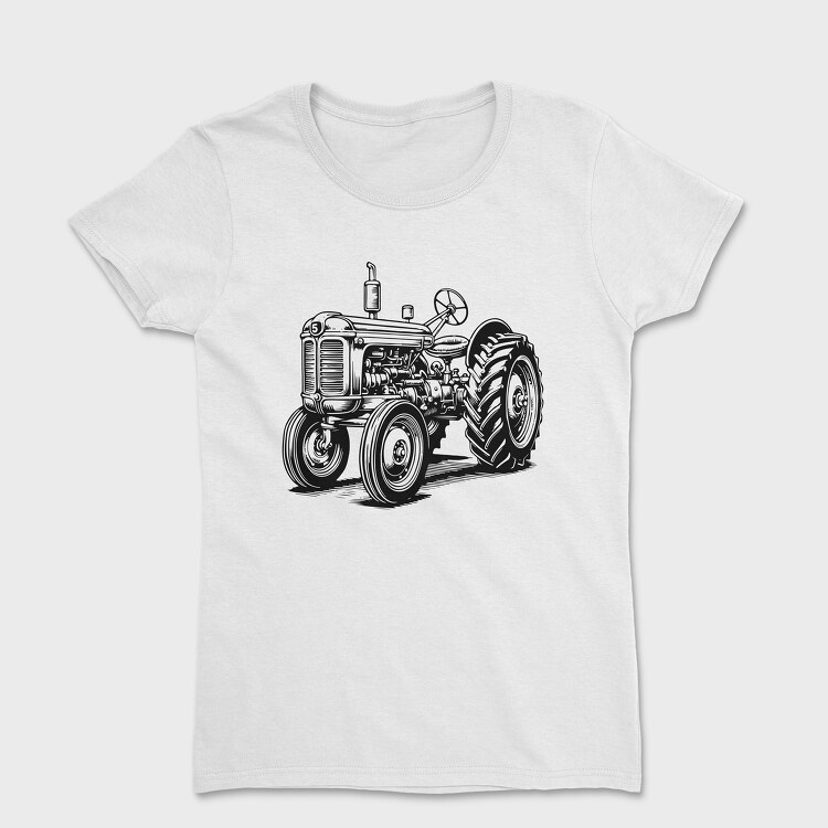 Tricou Femei, Classic Tractor