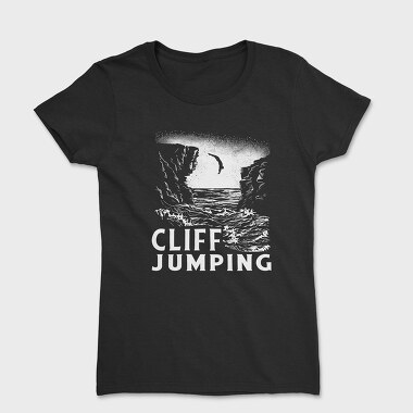 Tricou Femei, Cliff Jumping