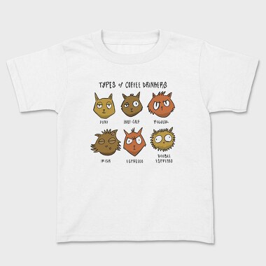 Coffee Cats, Tricou Copii