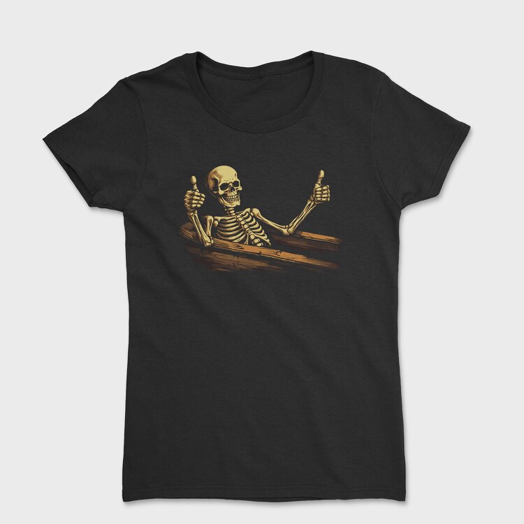 Coffin Skeleton Like, Tricou Femei