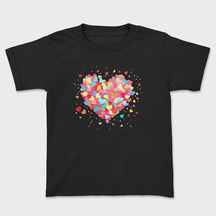 Tricou Copii, Confetti Heart