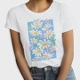 Daisy Flowers Composition Danish, Tricou Femei