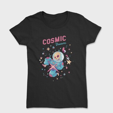 Tricou Femei, Cosmic Dreams Skeleton