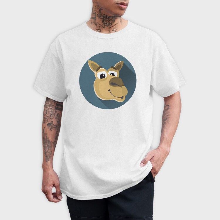 Mooch Moose Mascot, Tricou Barbati (Unisex)