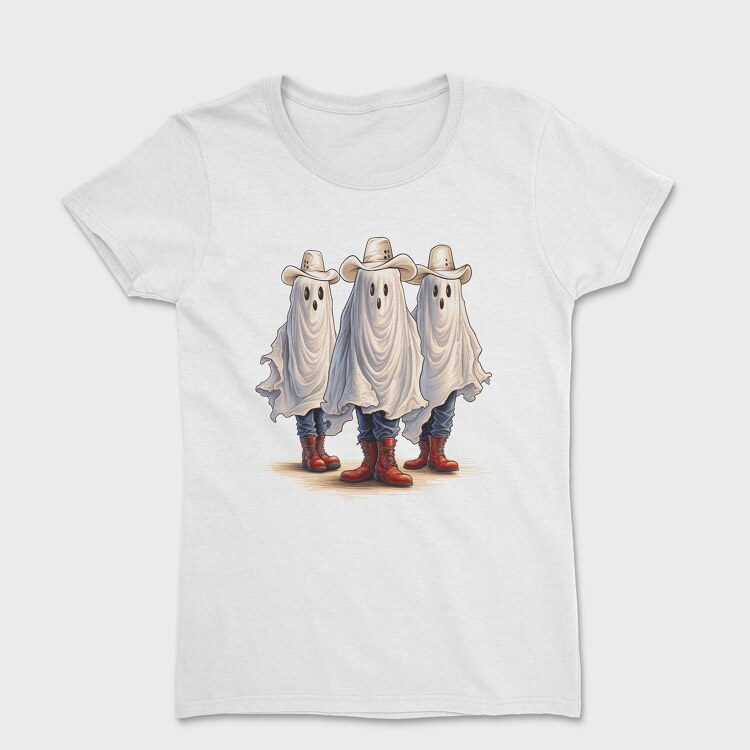 Tricou Femei, Cowgirl Ghosts