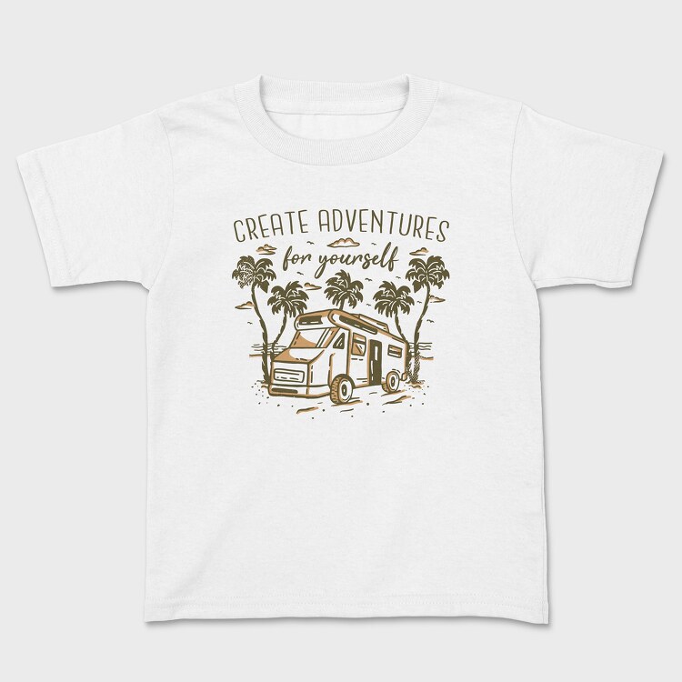 Create Adventures for Yourself, Tricou Copii