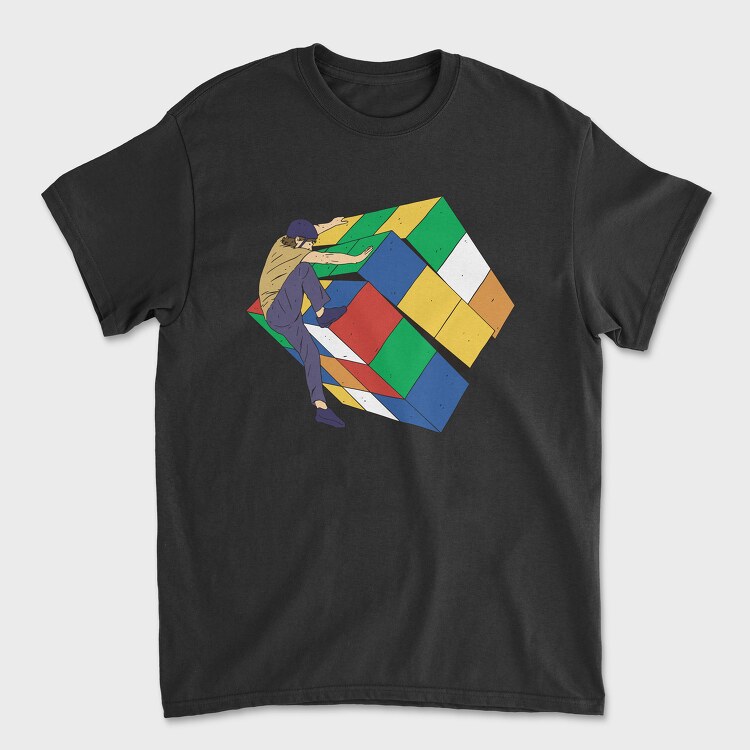 Tricou Barbati (Unisex), Cube Climber