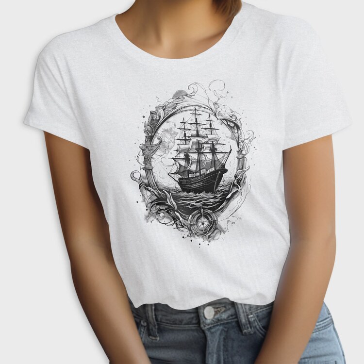 Old Sailing Ship, Tricou Femei