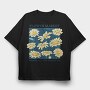 Flower Market Daisies, Tricou Oversize Barbati (Unisex)