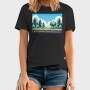 Pixel Art Landscape, Tricou Barbati (Unisex)