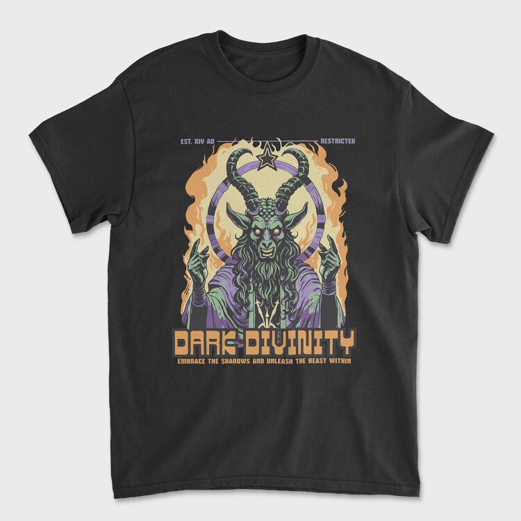 Dark Divinity, Tricou Barbati (Unisex)