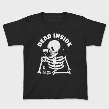 Dead Inside Skeleton Wine, Tricou Copii