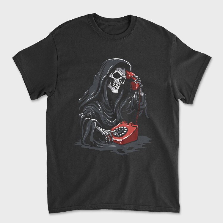 Death at Phone, Tricou Barbati (Unisex)