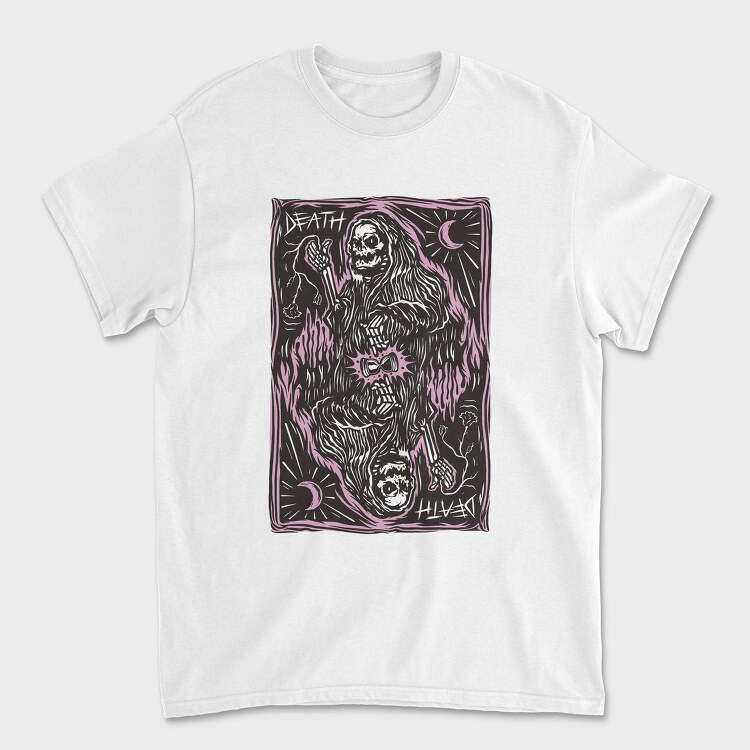 Death Card, Tricou Barbati (Unisex)