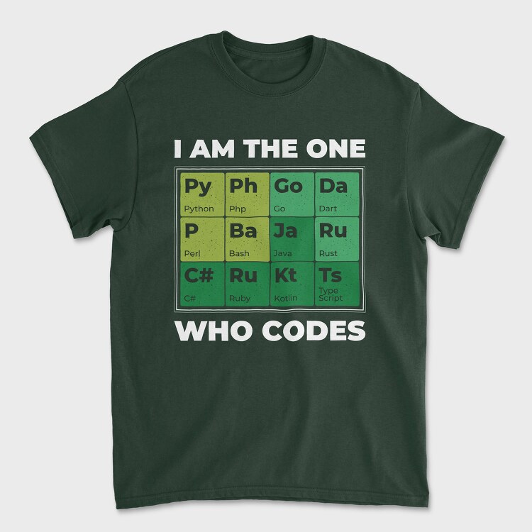 Tricou Barbati (Unisex), Developer Periodic Table