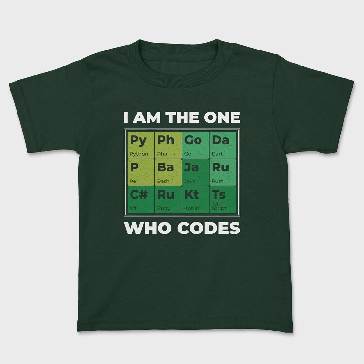 Tricou Copii, Developer Periodic Table