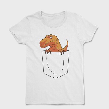 Tricou Femei, Dino Pocket