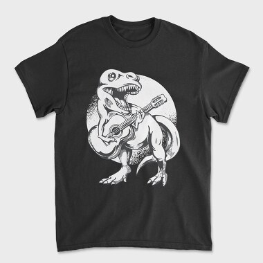 Dinosaur Guitar, Tricou Barbati (Unisex)