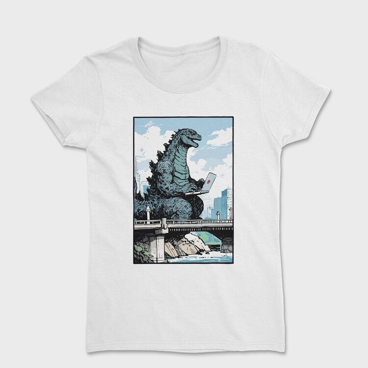 Tricou Femei, Dinosaur Working