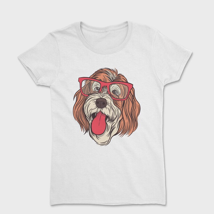 Tricou Femei, Dog Bernedoodle