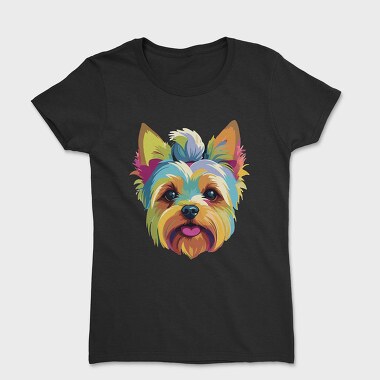 Dog Colorful, Tricou Femei