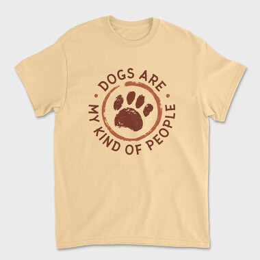 Dog Fingerprint, Tricou Barbati (Unisex)