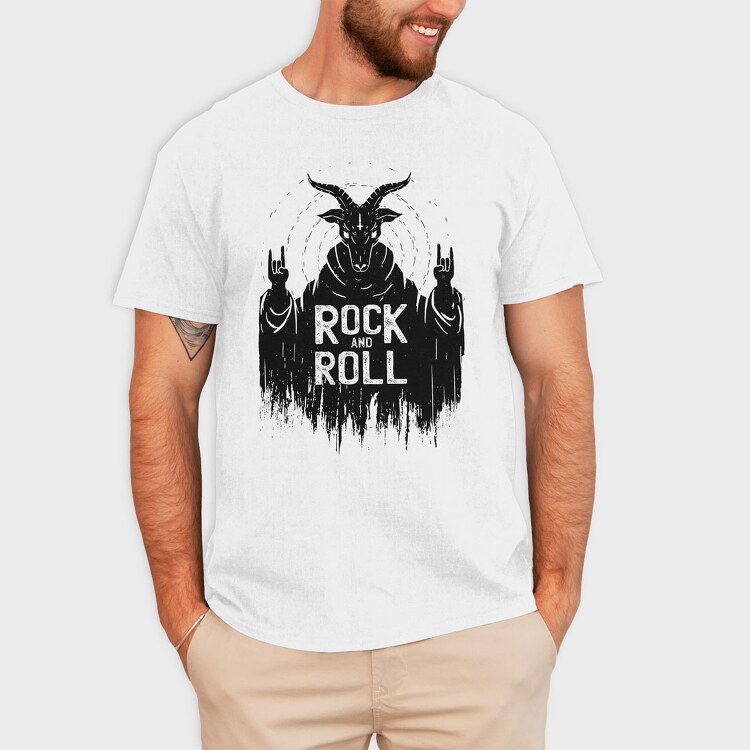 Satan Rock and Roll, Tricou Barbati (Unisex)