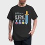 Pixel Side Quests, Tricou Barbati (Unisex)