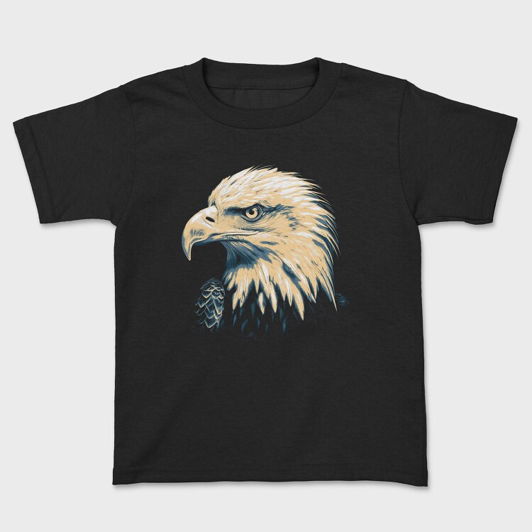 Tricou Copii, Eagle Portrait